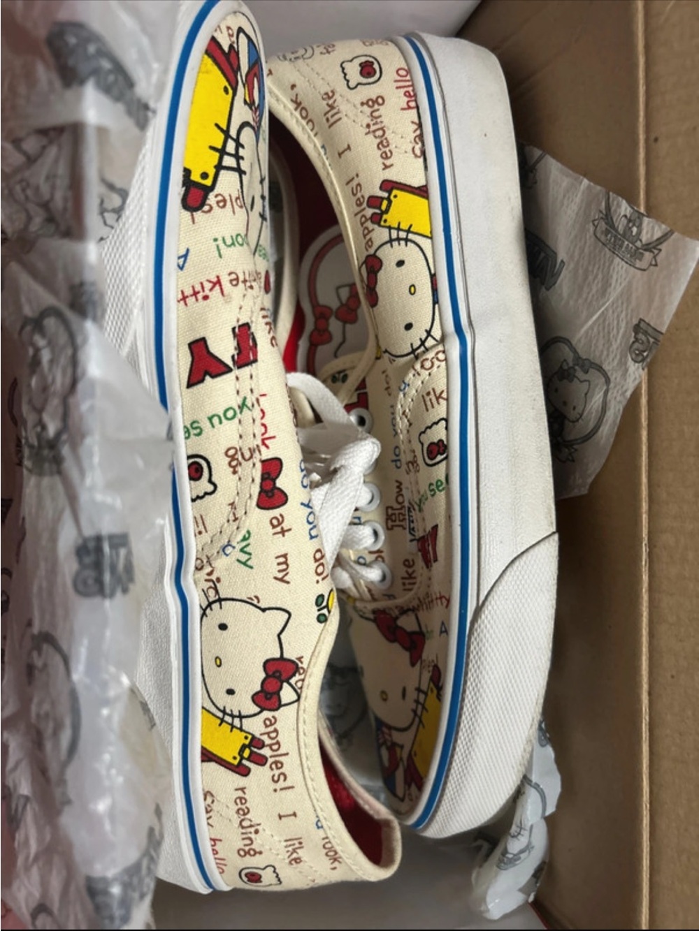 Hello Kitty Limited Edition Vans Shoes - Picture 4 of 6